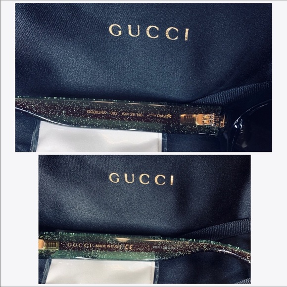 Gucci Web Sunglasses AUTHENTIC - Picture 7 of 7